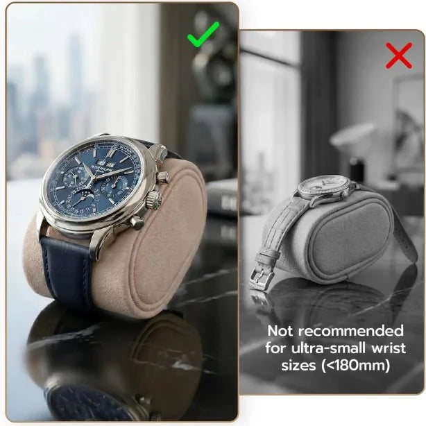 2-Slot Automatic Watch Winder Watch Box US Green Leather