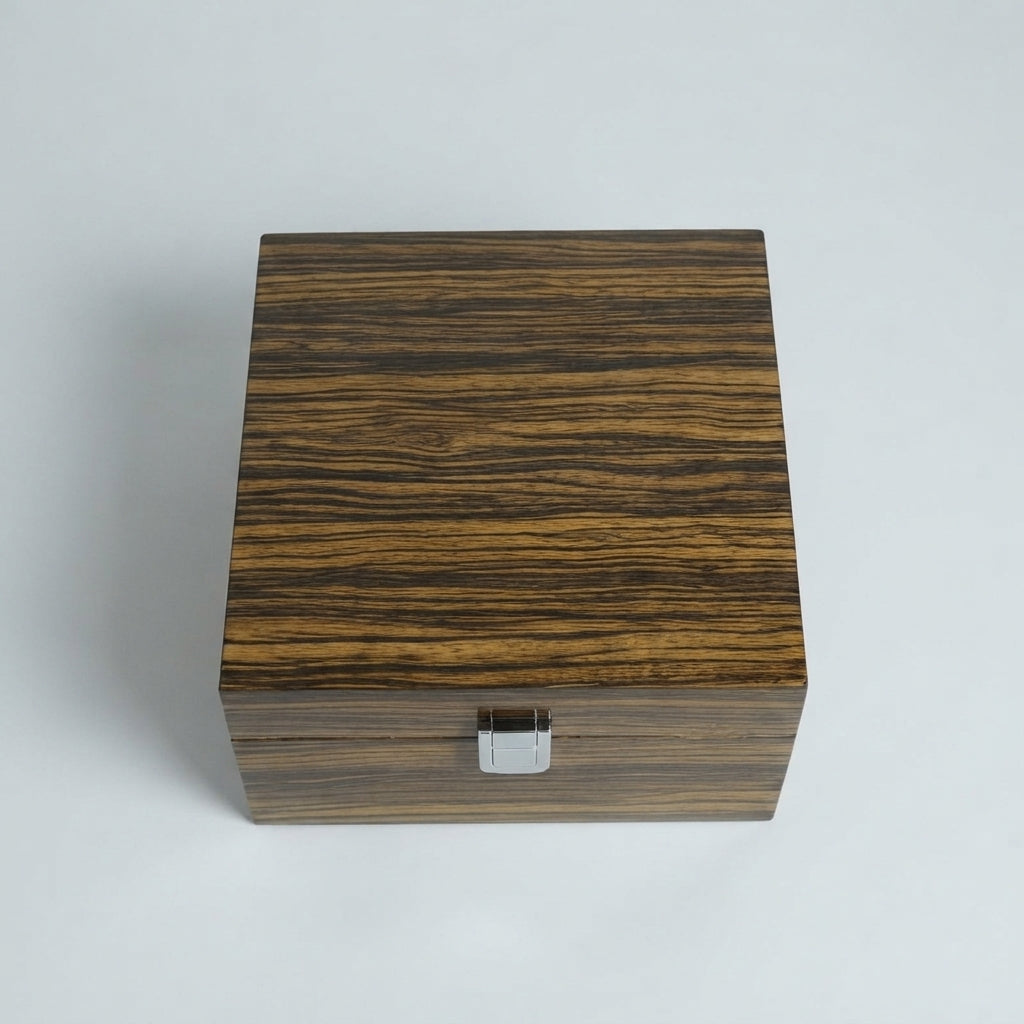 1-Slot Watch Box US Ebony Wood Single Case