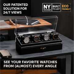 4-Slot Watch Case US EDC Tray with Drawer