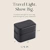 Luxury Watch Travel Case for Men High End Portable 2-Slot Watch Holder, Premium Watch Box for Men, Jewelry Storage O...