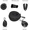 Premium Single Travel Watch Case - Black Storage Box for Watches up to 50mm