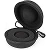 Premium Single Travel Watch Case - Black Storage Box for Watches up to 50mm