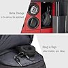 Premium Single Travel Watch Case - Black Storage Box for Watches up to 50mm