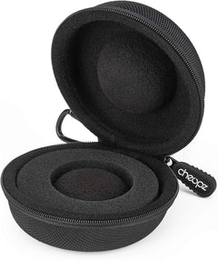 Premium Single Travel Watch Case - Black Storage Box for Watches up to 50mm