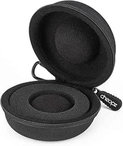 Premium Single Travel Watch Case - Black Storage Box for Watches up to 50mm