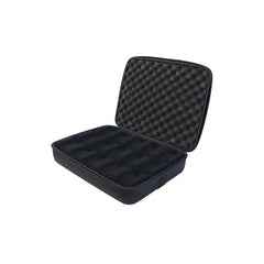 Travel Watch Box US Black Hard Shell Zipper Case