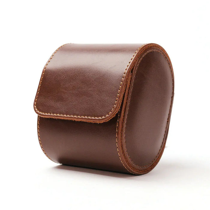 Watch Roll - Luxury Leather Travel Case & Timepiece Pouch