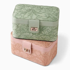 Watch Box US Compact Leather Jewelry Organizer