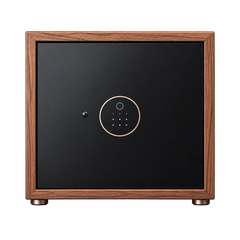 Watch Box US Walnut Wood Fingerprint Safe Lid