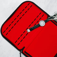 Watch Box US Portable Travel Watch Roll Case Multi Slot Zippered Timepiece Organizer