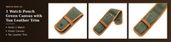 single watch pouch