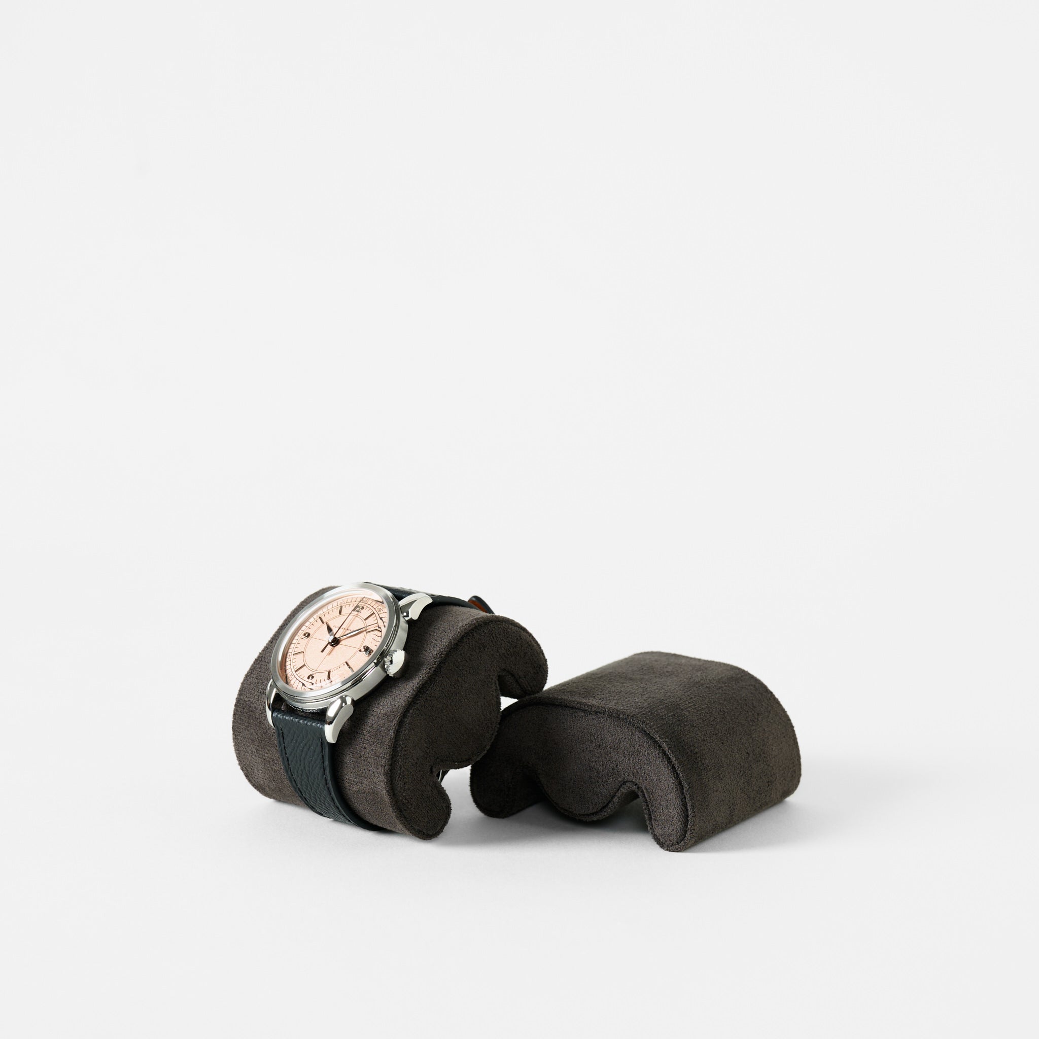 Premium Fraser Watch Pillows – X-Small Dark Charcoal Cushions for Small Watches